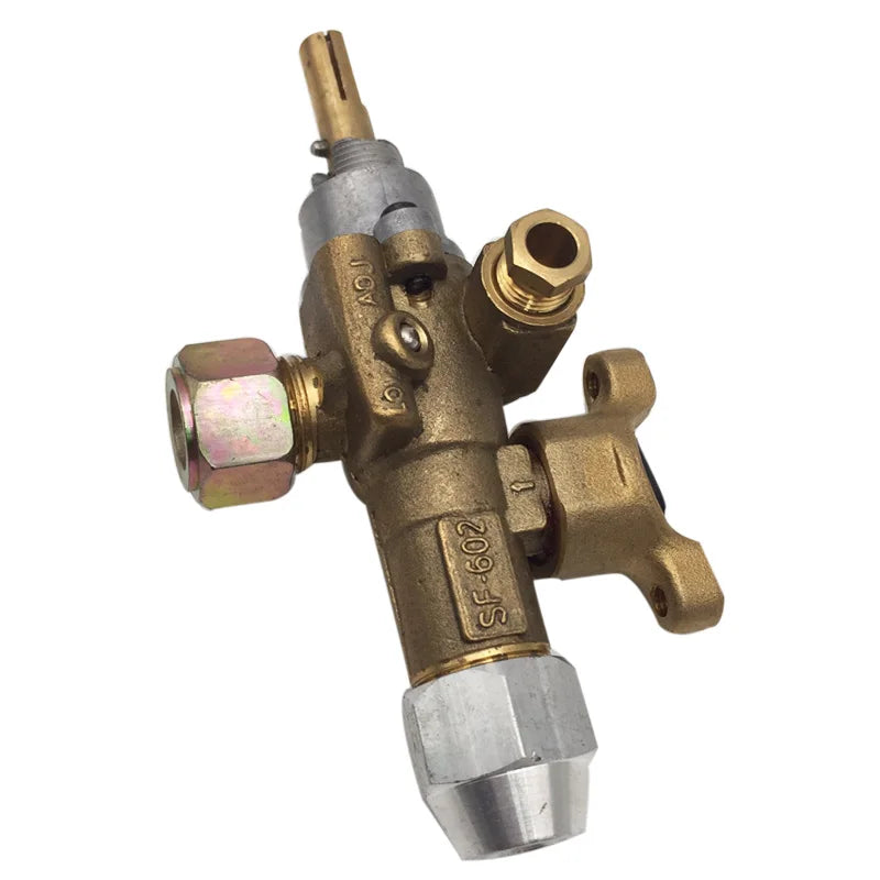 Commercial Kitchen Gas Cooking Appliance Flame Failure Gas Valve  Catering Equipment Brass Gas Valve With Fittings