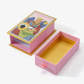 Wholesale Custom Logo Rigid Sliding Out Drawer Box Fancy Gift Box for Jewelry /accessory Storage Retail Box With Ribbon