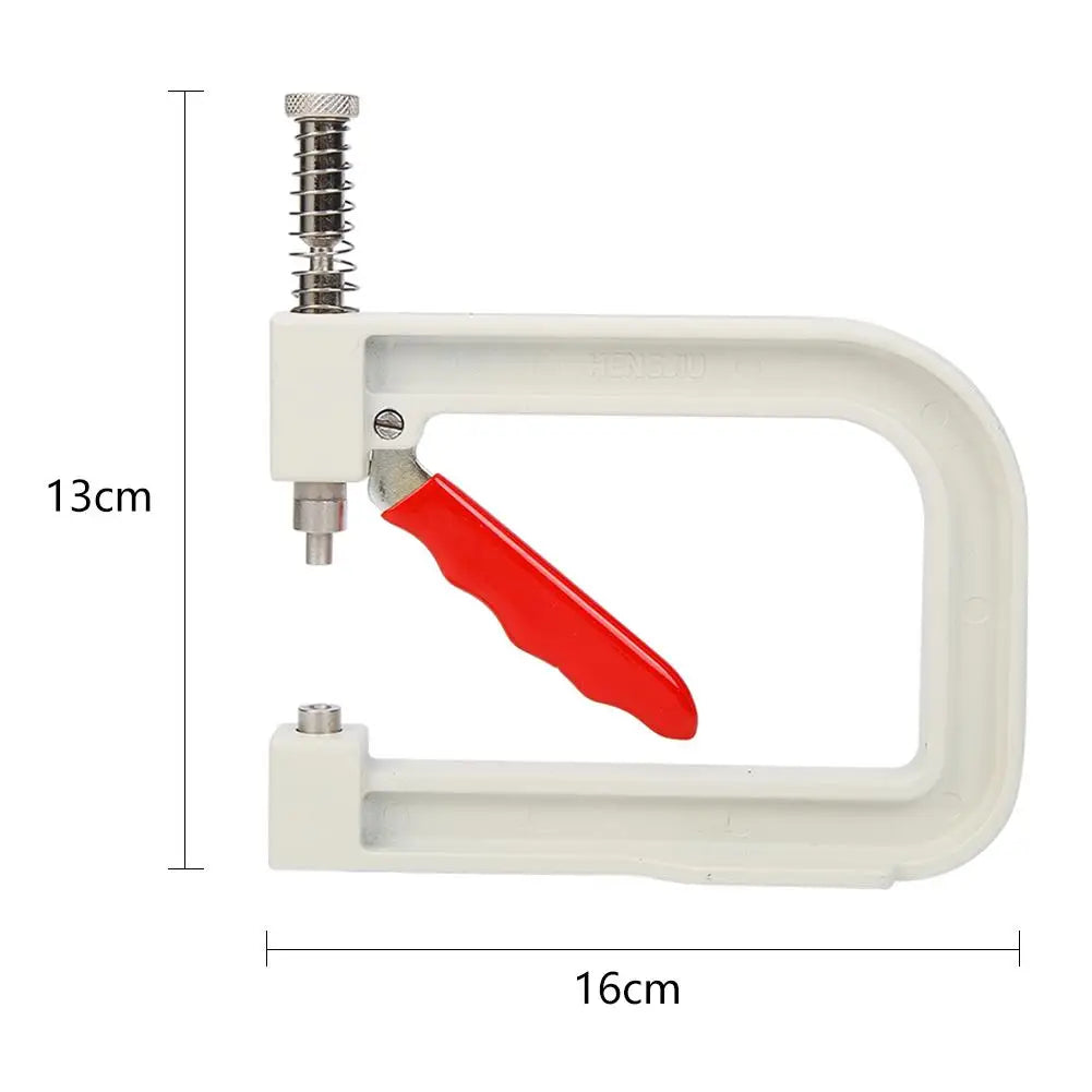 Manual Nailed Bead Machine Clothing Manual Pearl Bead Rivet Craft for DIY Repair Knitting Lace Hat Hair Tools