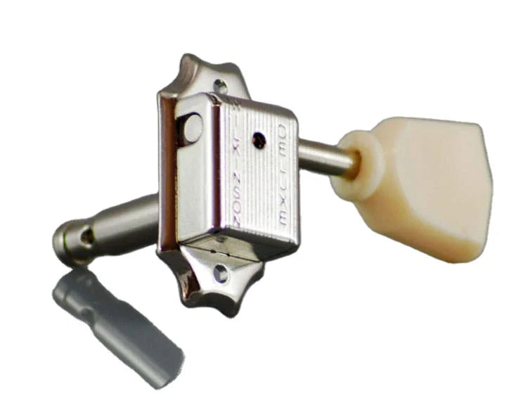 TN-005 Ivory Button Guitar Tuning Machine Pegs for Stringed Instruments Essential Parts & Accessories