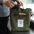 Wholesale Polyester Waterproof Lining Oxford Tarpaulin Thickened Insulated Lunch Bag with Handle