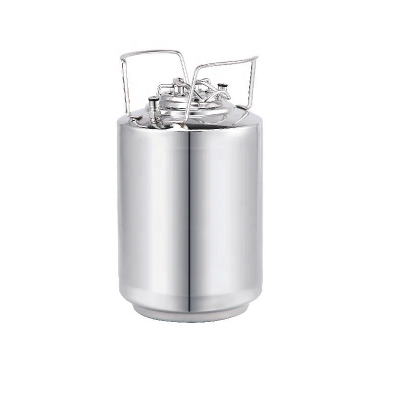 10L Stainless Steel SS304 Cornelius Ball Lock Keg for Small Batch Home Brewing Beer Keg