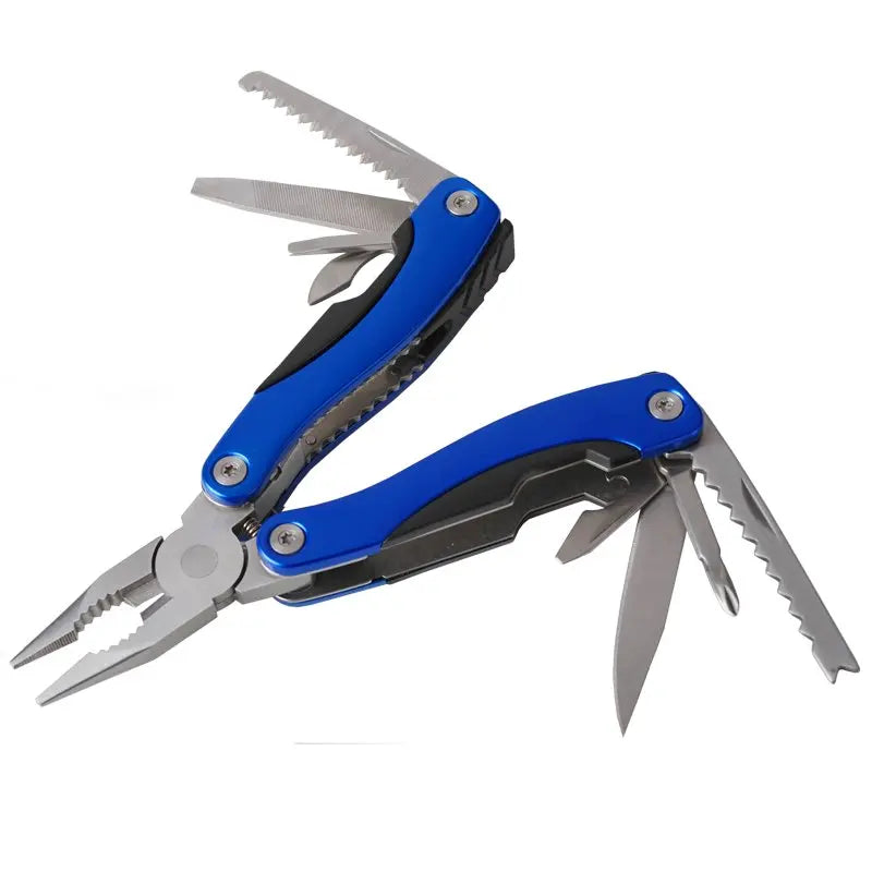 Jiayang Portable Folding Multi-Function Camping Kit Outdoor Survival Stainless Steel Pliers Screwdriver Saw Blade File Multiple