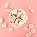 FD Freeze-Dried Banana Chips Sweet Taste Bulk Wholesale Snack Manufactured with Ad Drying Process