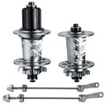 MTB Mountain Bike Hub Axle 6 Claw 108 Ring Front 2 Rear 4 Bearing 32H Aluminum Alloy With 36H Holes