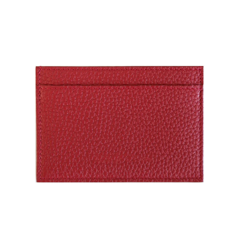 OEM &ODM Custom Slim Leather Credit Card Holder RFID Blocking Designer Cardholder Luxury Gift Card Sleeve