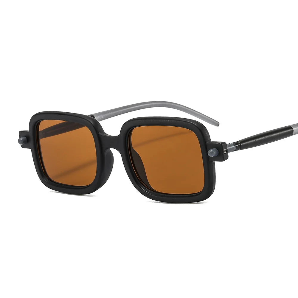 2025 Personality Popular Hip Hop Style Candy Color Retro Classic Small square Personality Design Custom Designer Sunglasses