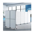 Modern Movable MDF Stand Partition for Office Warehouse Home Foldable Display Panel Screen Space Divider for Bedroom Dining