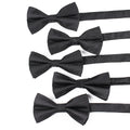 Classic Mens Bowtie Black Bow Ties for Men Wedding Business Formal Butterfly Cravat Tuxedos Bowties Plaid Male Bowknot Wholesale