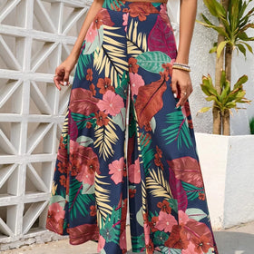 2023 New European and American Women's Loose Wide Leg Fashion Versatile Loose Long Pants