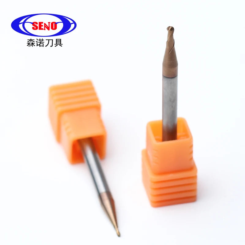 Best Price CNC Router Bit HRC55 2 Flute Carbide Ball Nose End Mill for Steel Milling Cutter