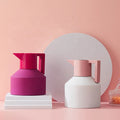 1.2L/1.5L/1.8L Personalized 304 Stainless Steel Thermos Coffee Carafe  Tea Coffee Pot Geometric Insulation Pot Vacuum Flask