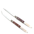 Straight mouth angle rebound gourd tweezers welding eight shaped clamp
