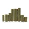 Custom Biodegradable Different Sized Round Paper Box Large Containers Kraft Gift Craft Cardboard Packaging Paper Tube