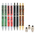 Self Assemble 1.0mm Press Metal Click Pen Making Parts Kit Adult DIY Woodturning Pen Kits