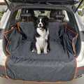 Modern Collapsible Car Trunk Mat Water-Repellent Outdoor Rear Pet Dog Mat with Animal Pattern Non-Slip for Cats MegaBDM