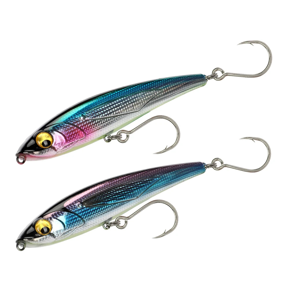 Saltwater Fishing Pencil Bait Lure 115mm 51g Sinking Hard Plastic Stick Bait