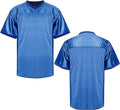 Wholesale Men Blank Plain Football Jersey Practice Team Sports Uniform Hip Pop Hipster Short Sleeve Mesh Pullover Jersey Shirts