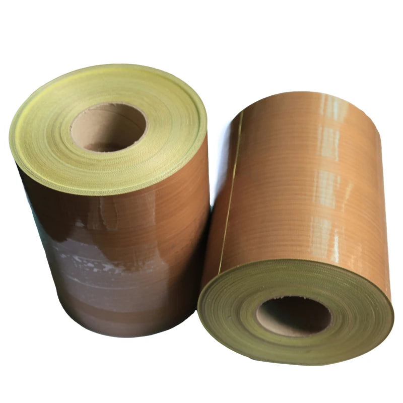 Anti Heat Ptfe Fiberglass Cloth Tape PTFE Coating Fabrics Self Adhesive