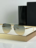 2026 Classic High-End Pilot Sunglasses Men's Driving Sunglasses Retro Women's Luxury Large Sunglasses