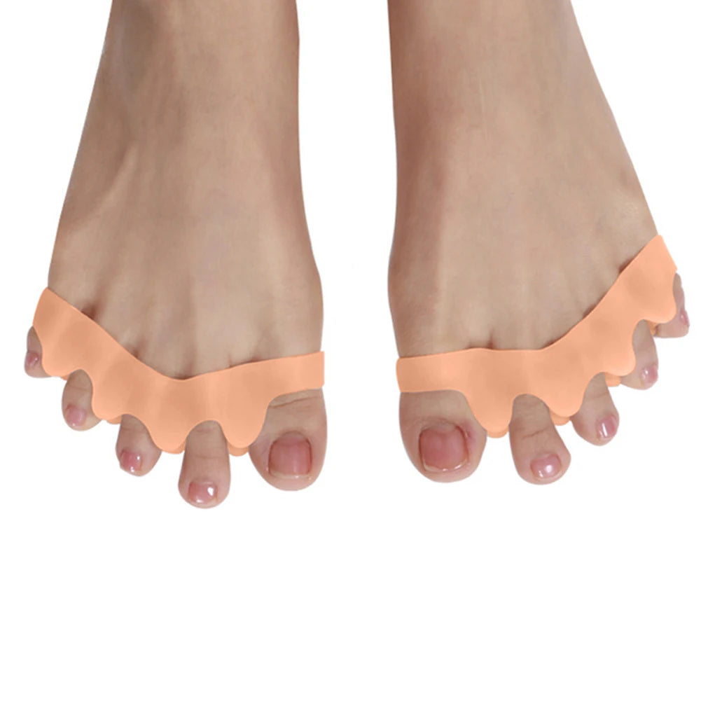 Toe Separator Flexible Finger Spacer Toe Separating Straighteners THallux Valgus Corrector Orthopedic Hammer Straighter