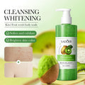SADOER New Style Peach Fruit Scrub Shower Gel Body Wash Herbal Refreshed Whitening Skin Care Bath Lotion Hydrating Moisturizing MegaBDM