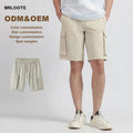 Men's Cargo Shorts with Large Pockets Private Label Small MOQ Ready Stock Premium Summer Casual Wear Anti-Wrinkle Spot Samples