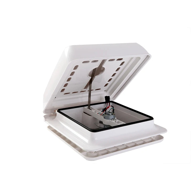 12V Manual Caravan Motorhome Exhaust Fan Roof Vent Wholesale 280x280mm