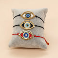 Go2boho Women's Gold-Plated Alloy Bracelet Handmade Beaded Pulsera with Big Eye Charm and Miyuki Beads Classic Bohemian Style