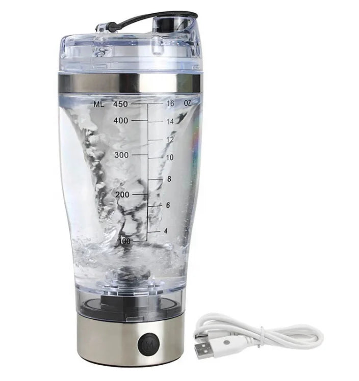Wholesale 16/20oz Custom logo Automatic USB Charging Mixing Cup USB Rechargeable Tumbler Self Stirring Coffee Mug with USB