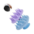Hair Brush Manual Silicone Hair Scalp Massager Shampoo Brush for Hair Growth Scalp Care Head Scrubber Handheld Soft