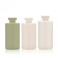 Custom Soft Touch 300ml 400ml HDPE Plastic Shampoo Bottles Cosmetic Packaging for Lotion Body Wash Conditioner Shower Gel