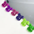 YICHUN Crystal Diamond 15 ML Odorless Non Toxic Fluorescent 12 Colors Disco Flash LED 60s Cure Vegan Nail Salon UV Gel Polish