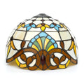 Baroque Lamp Shade Replacement Only Tiffany Style Stained Glass Lampshade Retro Pastoral Lamp Cover for Table Lamp Pendant Light