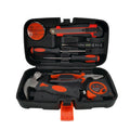 FLYJAN Professional 9pcs in 1 Box Hardware Tool Kit Tool Box Household Hand Tool Sets