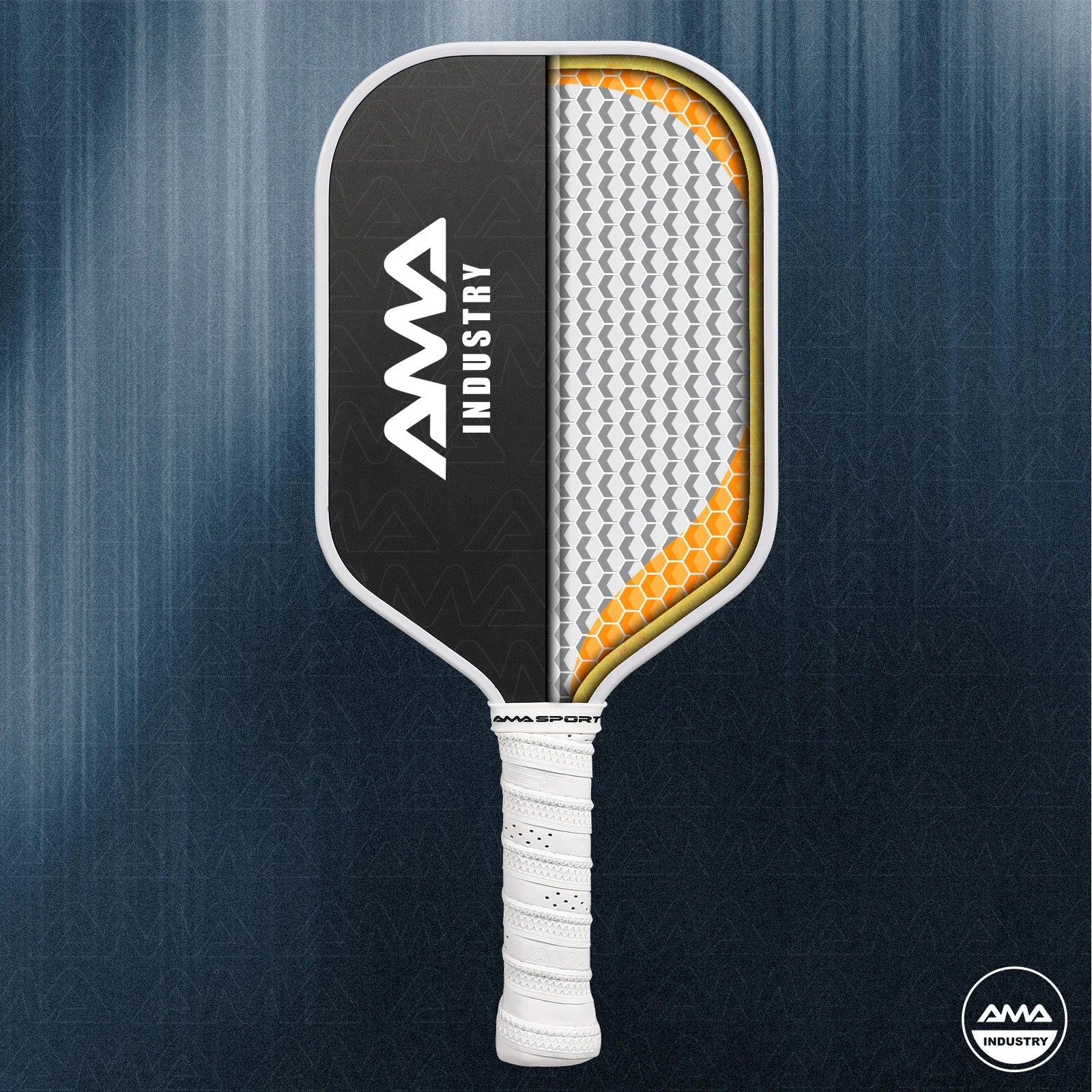 2025 Ama Sport Future 001 Thermoforming Carbon Frame New Technology Noise Reduction USAPA Approved Pickleball Paddle