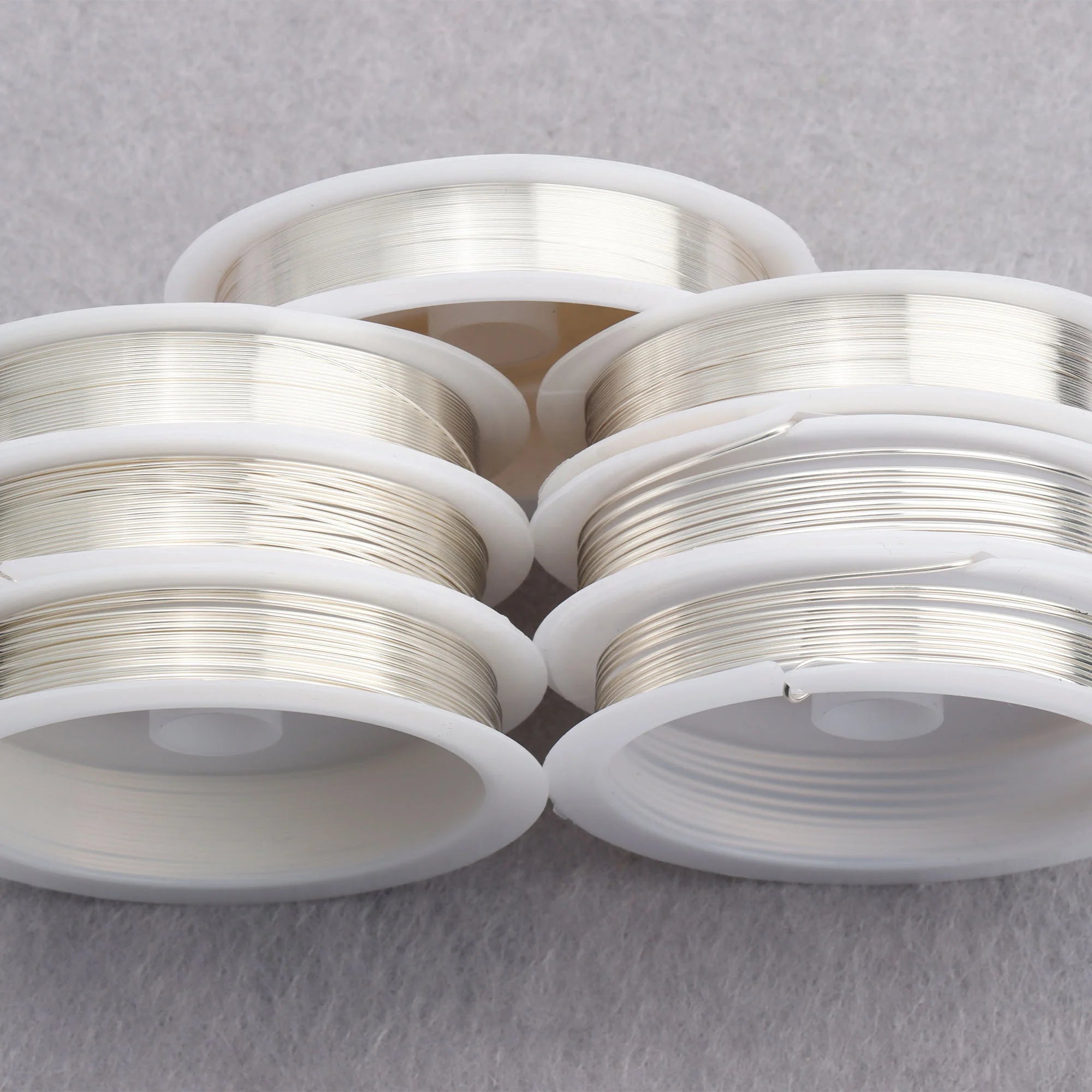 M868  1 Roll/lot Wholesale Silver Wire Diy Bracelet Necklace Charms for Jewelry Making Accessories M868