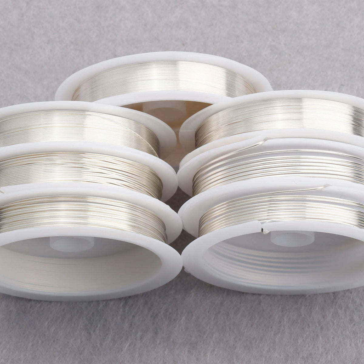 M868 1 Roll/lot Wholesale Silver Wire Diy Bracelet Necklace Charms for Jewelry Making Accessories M868
