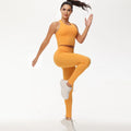 New Women's High Elastic Spandex/Nylon Sports Vest Moisture Absorption and Sweat Slimming for Running Yoga Fitness Clothing