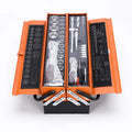 85 Pieces Ratchet Wrench Pliers Set Carrying case Auto Repair Toolbox Set