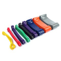 100% Natural Latex Thick Loop High Elastic Force Professional Fitness Resistance Band Customized Color Logo for Muscle Exercise