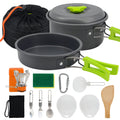 Camping Cookware Set with Camping Pot  and  Outdoor Cooking