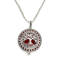 Aroma Diffuser Necklace Open Antique Vintage Lockets Pendant Perfume Essential Oil Aromatherapy Locket Necklace
