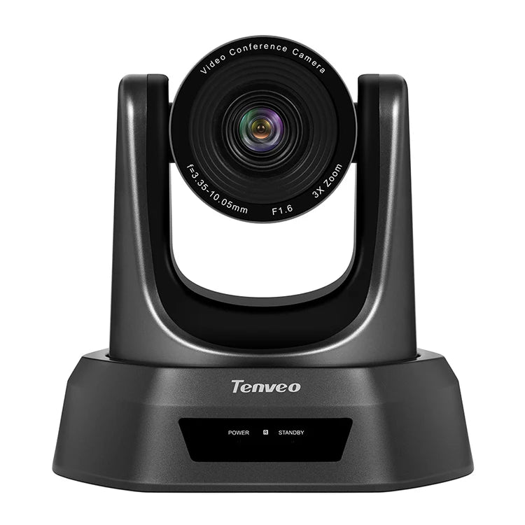 Tenveo HD PTZ USB Telepresence Video Camera Office and School Supplies 3x English Audio Conference System