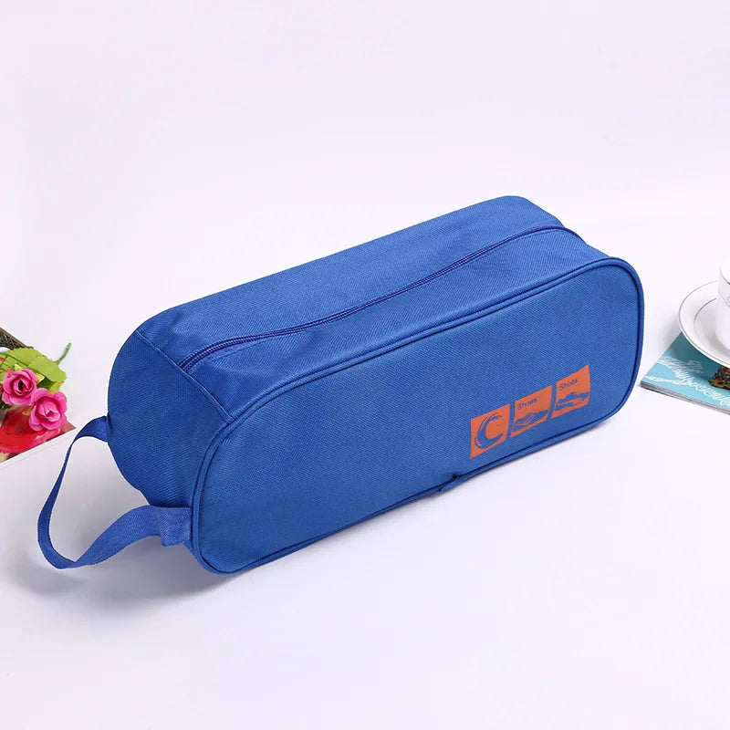 Gelory Spot 600D Oxford Cloth Portable Waterproof Shoe Storage Bag Custom Logo Lightweight Travel Breathable Shoe Box Bag