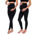 Wholesale High-Waisted Maternity Leggings Seamless Soft Knitted Pants Cover Belly Full-Length Formal Style Nursing Panties