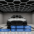 Easy to Install Honeycomb Auto Detailing Products Hexagrid Lighting Led Car Wash Lights