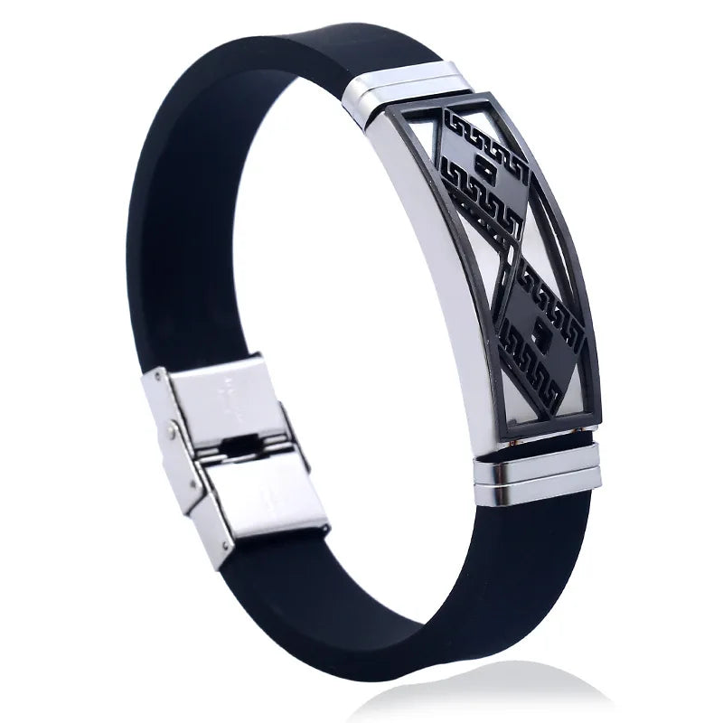 Indonesia Hot Deal Stainless Steel OEM Findings Friendship Hand Band Handmade Jewelry Cuff Bracelet Bangle