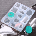 Silicone Earrings Resin Mold Jewelry Making Cake Tools Earring Hooks Craft DIY Charms Pendant Making Fistheon Stocked Zhejiang