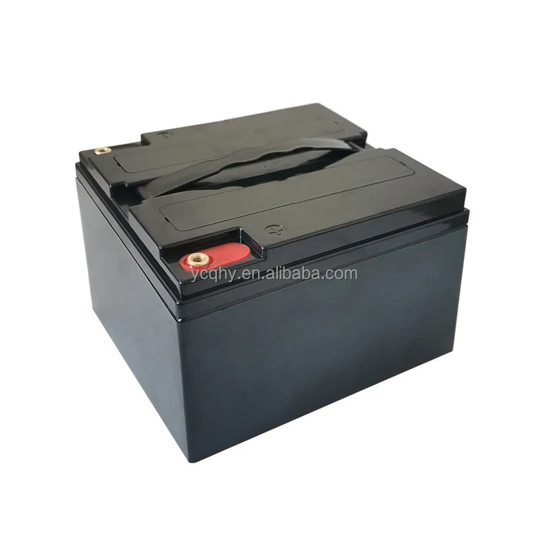 12v 4ah 8ah 12ah 20ah 22ah Lithium Li-ion Lifepo4 Empty ABS Battery Holder Box QHY ES 12-22 Black 8 Cells
